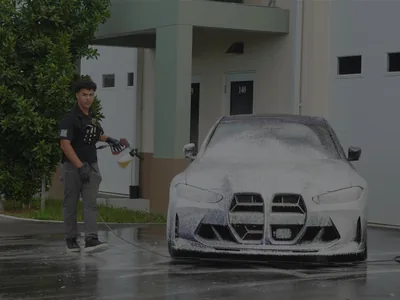 Complete Detail package - foam bath and hand contact wash